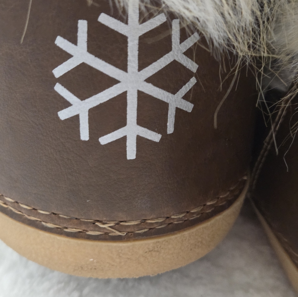 Last Day Sale🔥Brown Fury Fashion Boots winter, Made in Romania Sz US 9 woman - Picture 8 of 11